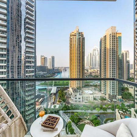 Exquisite 2 Bedroom Apartment I Burj Khalifa & Fountain Views I Free Gym, Pool, Parking, Wi-Fi And Ps5 I By Skyline Serenity ดูไบ ภายนอก รูปภาพ